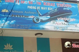 Phòng Vé Máy Bay Khai Thông - Nguyễn Giản Thanh