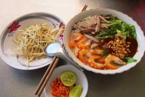 Quán Ăn Bún Gỏi Già Mỹ Tho