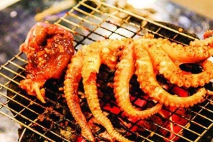 Quán Ăn Quán Mây - Bạch Tuộc Nướng