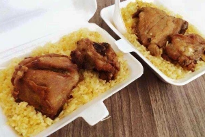 Quán Ăn Quán Trung Ký - Cơm Gà Xối Mỡ