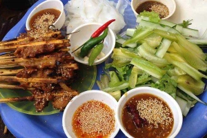 Quán Ăn Thịt Xiên Nướng - Phố Cổ