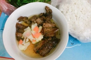 Quán Ăn Bún Chả - Chợ Xanh Định Công