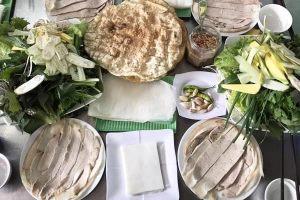 Quán Ăn Quán Mậu - Bánh Tráng Thịt Heo
