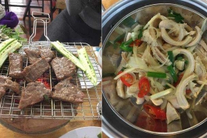 Quán Nhậu A Châu Quán - Bò Tơ Rau Rừng