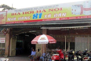 Quán Nhậu Bia Hơi Hà Nội - 81 Xã Đàn