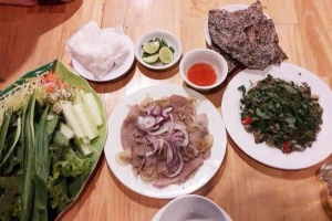 Quán Ăn Quán Xanh - Hến Xúc Bánh Tráng