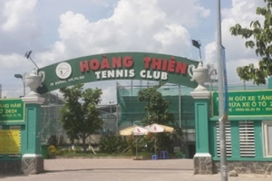 Sân tennis CLB Hoàng Thiên
