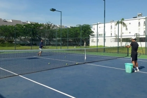 Sân tennis Sân Cty Khang Điền