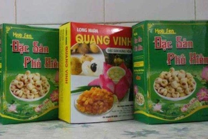 Shop online Hưng Yên - Long Nhãn, Hạt Sen, Bột Sắn Dây