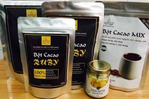 Shop online Botcacao.com - Bột Cacao Nguyên Chất Ruby