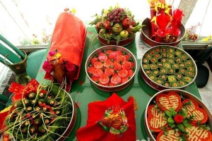 Tiệc tận nơi Dịch Vụ Cưới Hỏi Du Lịch Quốc Thịnh - Bà Hom