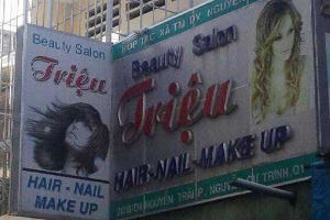 Trang điểm, make up Beauty Salon Triệu