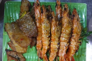 Quán Ăn Tre Nướng - Các Món Nướng