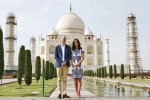 &#8216;Bắt chước&#8217; lịch trình đi Ấn Độ của vợ chồng Hoàng tử William