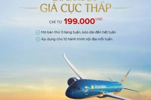 &#8216;Bay đẳng cấp - Giá cực thấp&#8217; cùng Vietnam Airlines