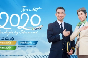 “Good bye 2020” với chương trình khuyến mãi hấp dẫn của Bamboo Airways