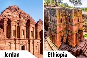 10 điểm đến giống nhau như anh em sinh đôi