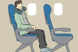 10 tư thế tốt nhất giúp bạn ngủ ngon trên máy bay
