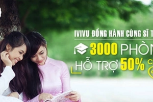 3.000 PHÒNG HỖ TRỢ 50% CHI PHÍ CHO CÁC SĨ TỬ