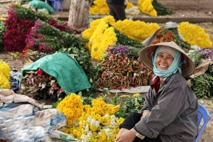 6 chợ hoa Tết nổi tiếng của Hà Nội