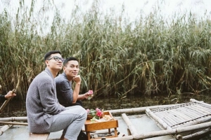 Adrian Anh Tuấn và Sơn Đoàn phải lòng vẻ đẹp Ninh Bình mùa đông