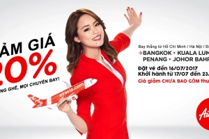 AirAsia tung đợt khuyến mãi giảm 20% cho tất cả hạng ghế, chuyến bay