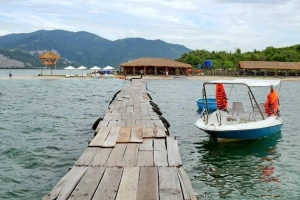 Ăn uống, ngủ lều ở đảo Điệp Sơn
