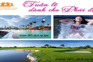 ASEAN Resort &#038; Spa khuyến mãi giảm giá 20% dịch vụ spa, làm đẹp