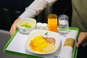 Bamboo Airways cập nhật thông tin mới về phục vụ suất ăn trên chặng quốc tế và quốc nội