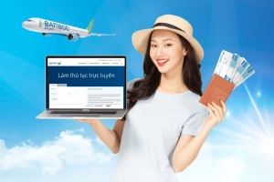 Bamboo Airways triển khai làm thủ tục trực tuyến từ sân bay Phú Quốc