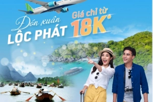 Bamboo Airways tung khuyến mãi &#8220;Đón Xuân Lộc Phát&#8221; giá vé chỉ từ 18K