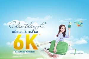 Bamboo Airways tung khuyến mãi &#8220;Siêu sale chào tháng 6&#8243; cực hot