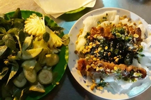 Bánh hỏi bò đun thơm nức ở Bến Tre
