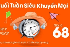 Bay khứ hồi Hà Nội - Đà Nẵng giá chỉ từ 68.000 đồng với Jetstar