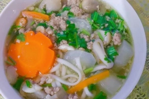 Bữa sáng chất lượng với món bánh canh thịt bằm dễ làm