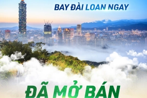 Các hãng hàng không chính thức mở bán vé khứ hồi chặng Hà Nội - Đài Loan