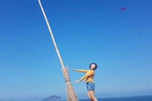 Cánh đồng chổi bay như trong phim Harry Potter ở Đài Loan