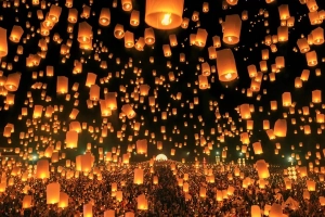 Cập nhật chi tiết lịch trình lễ hội đèn trời Yee Peng &#038; Loykrathong Chiang Mai 2019