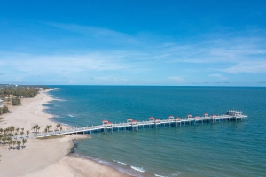 Chiêm ngưỡng cầu ngắm biển Hamptons Pier mới ở Hồ Tràm