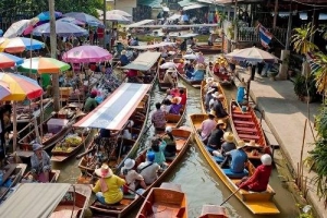 Chợ nổi - nét đặc sắc ở Đông Nam Á