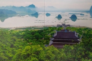 Chùa Tam Chúc uy nghiêm nơi cảnh tiên &#8216;Vịnh Hạ Long trên cạn&#8217; ở Hà Nam