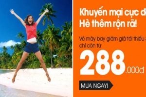 Chương trình &#8220;Khuyến mãi cực đã, Hè thêm rộn rã&#8221; của Jetstar