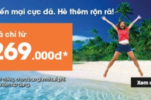 Cơ hội vi vu tháng 8 với vé máy bay giá rẻ của Jetstar chỉ từ 269.000 đồng