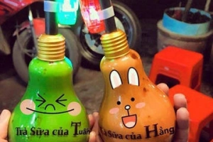 Cơn sốt trà sữa bóng đèn mùa hè ở TP HCM