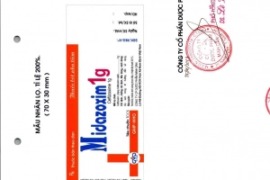 Công dụng thuốc Midazoxim 1g