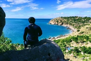 Cung đường ven biển Mũi Dinh - Bãi Tràng đầu năm