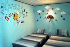Đà Lạt Note Hostel điểm đến siêu xinh giá 80.000 đồng một đêm