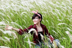 Đổi gió cuối tuần ở cánh đồng lau Long An