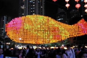 Đón Trung Thu ngập tràn sắc màu ở Hong Kong
