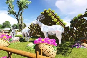 Du lịch Đà Nẵng khám phá đường hoa xuân &#8216;Alice ở xứ sở thần tiên&#8217;